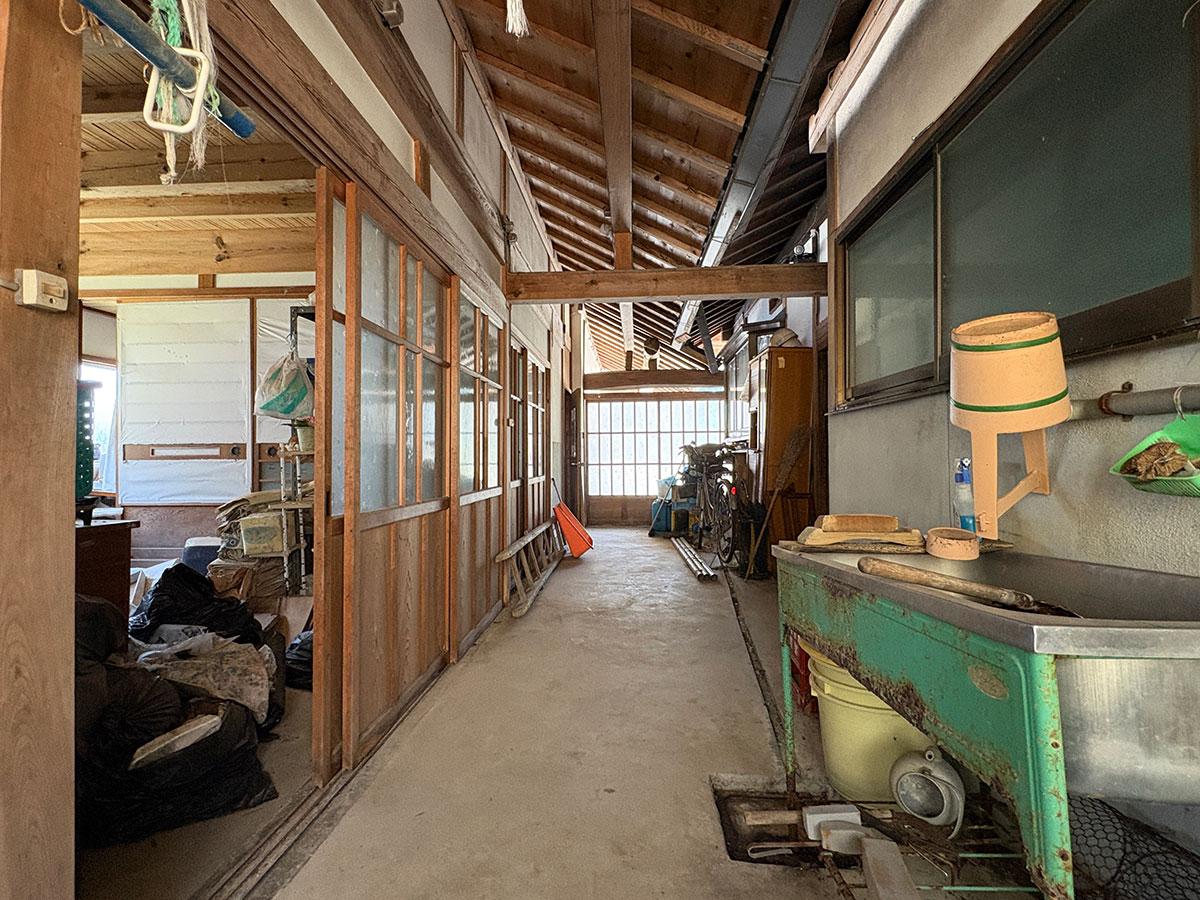 丹波市市島町北岡本の売買物件/通し土間