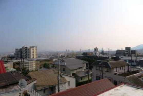 神戸市灘区赤松町の売買物件/2階バルコニーからの眺望