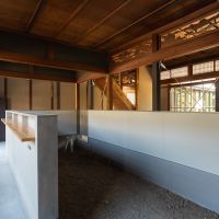 三田市三田町の賃貸物件/モルタルカウンターの厨房ゾーン