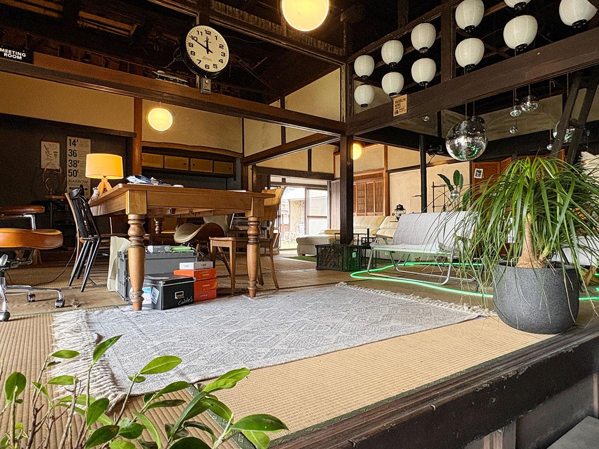 丹波篠山市北嶋の売買物件/母屋の和室、飲食店や宿にどうぞ。