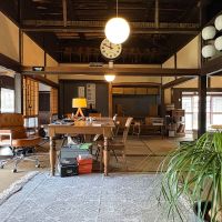 丹波篠山市北嶋の売買物件/母屋和室。現在はご近所の団欒の場に使っているとのこと。