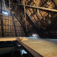 丹波篠山市北嶋の売買物件/母屋の天井裏、迫力あります。