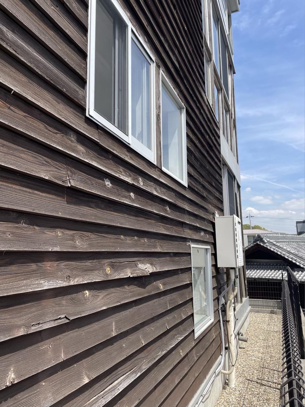 神戸市西区前開南町の売買物件/外壁　木部