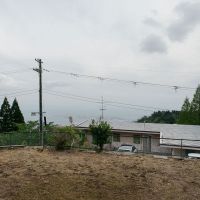 神戸市灘区六甲山町西谷山の売買物件/ベランダからの眺望、ガーデンテラスの向こうに海が！