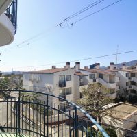 神戸市東灘区住吉山手の売買物件/バルコニーからは、遠くに海までちらり。