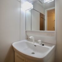 神戸市東灘区住吉山手の売買物件/洗面台。