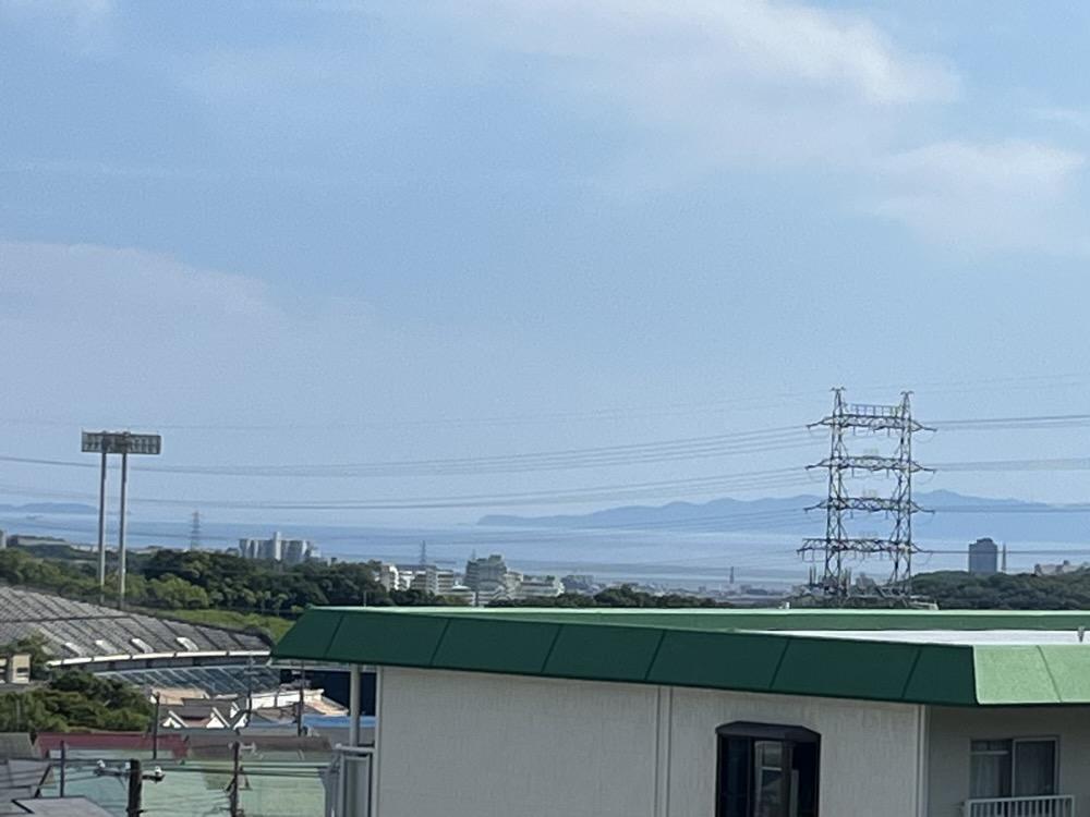 神戸市須磨区神の谷の売買物件/遠くに海も見えます。