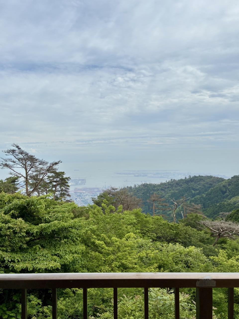 神戸市灘区六甲山町西谷山の売買物件/最後にもう一度、バルコニーに立って