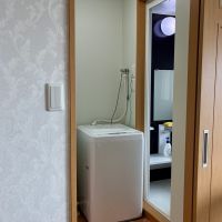 神戸市灘区六甲山町西谷山の売買物件/お風呂の横には洗濯機