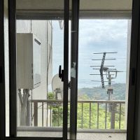 神戸市灘区六甲山町西谷山の売買物件/お風呂の窓からも山と海