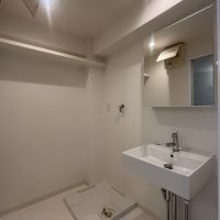 神戸市東灘区森北町の賃貸物件/清潔な洗面所。