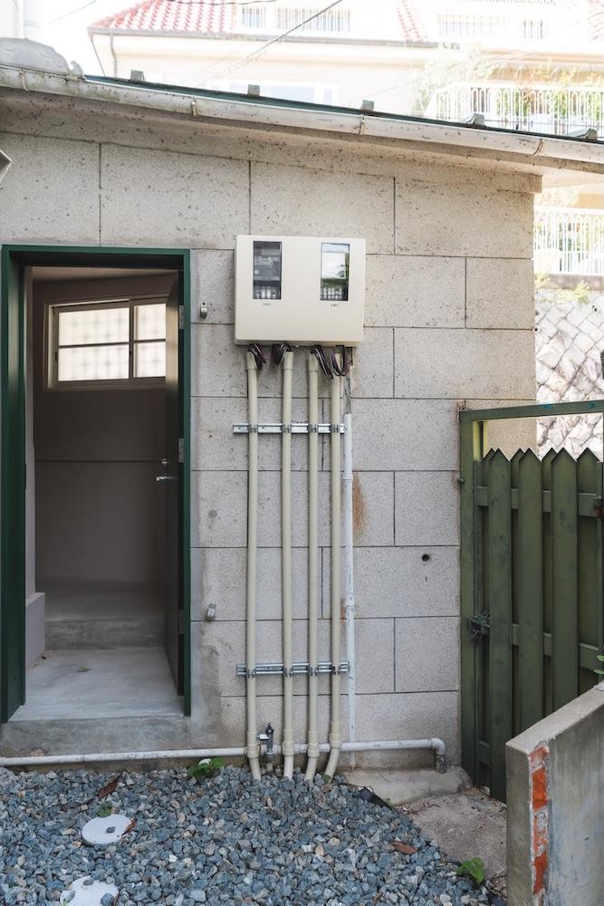 神戸市中央区北野町の賃貸物件/スタッフ用の勝手口あり