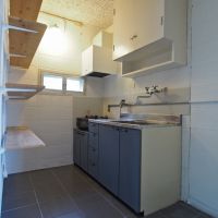 神戸市灘区篠原台の賃貸物件/キッチン、横冷蔵庫置場