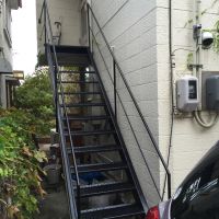 神戸市灘区篠原台の賃貸物件/玄関前、屋外階段