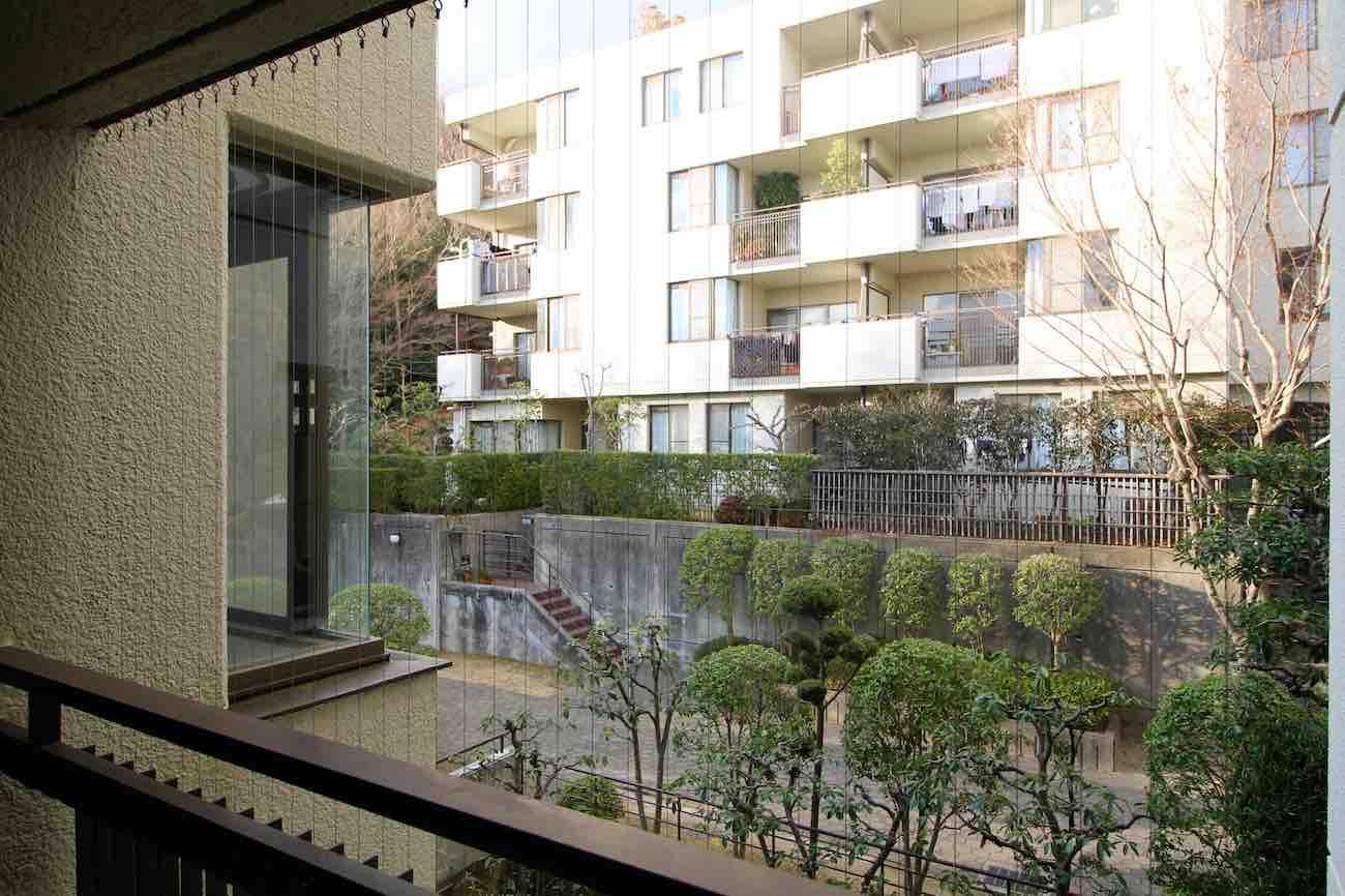 北東側洋室からの眺め
