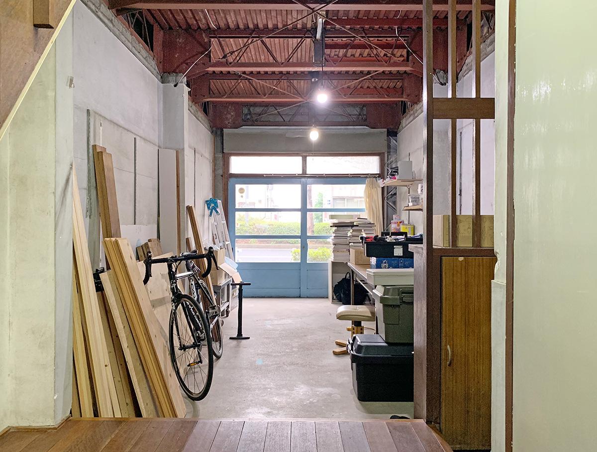 神戸市中央区熊内町の賃貸物件/1F:広い土間、ここで何をしよう