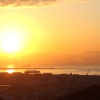 神戸市長田区高取山町の売買物件/夕景。グッときます