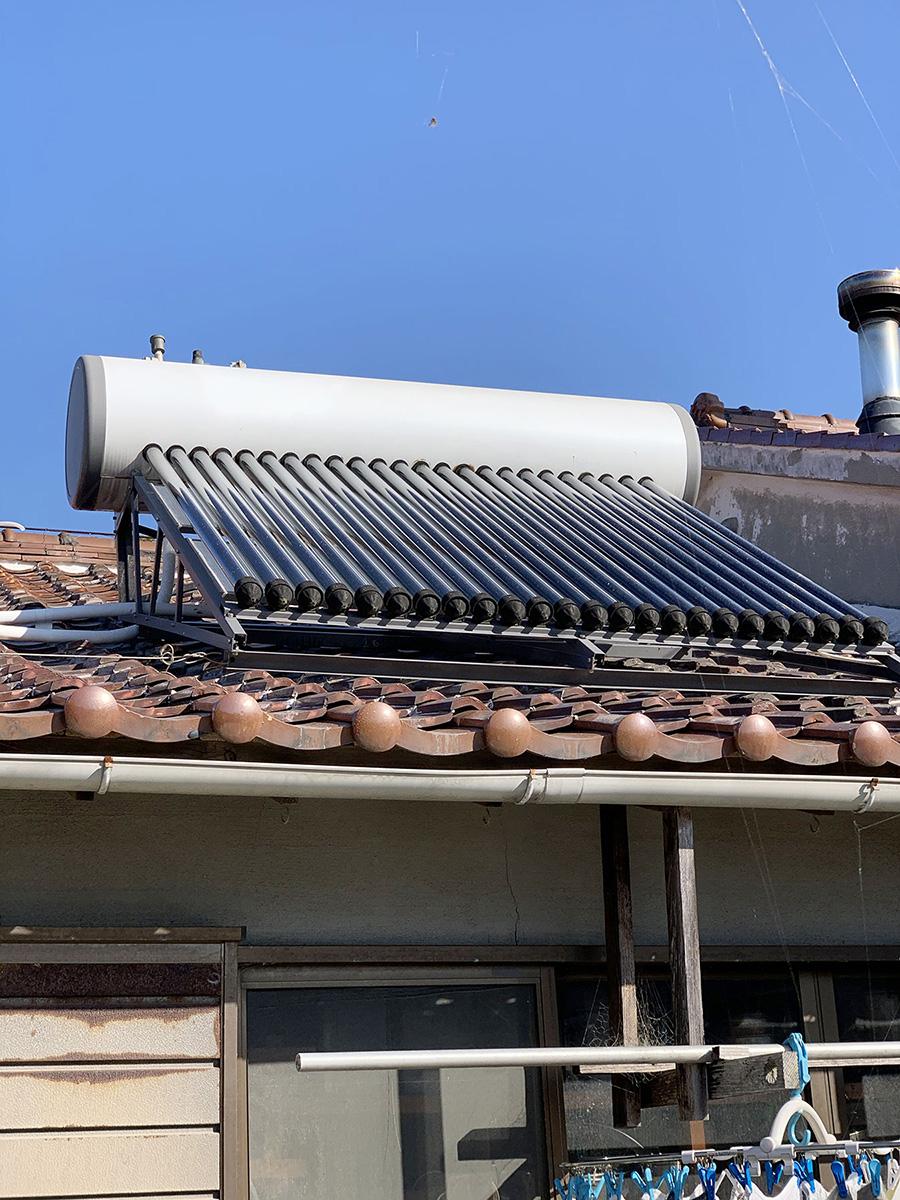 太陽光温水器