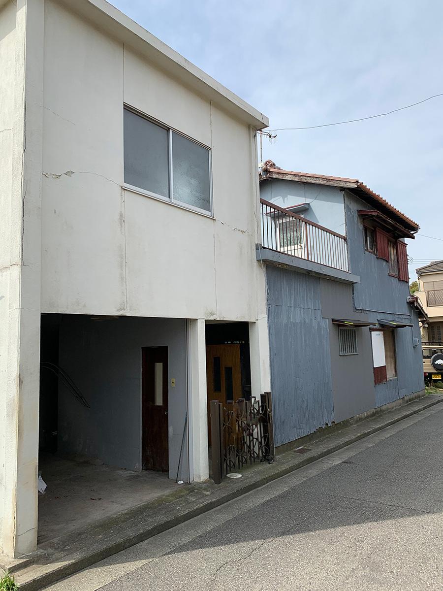 ガレージ側から