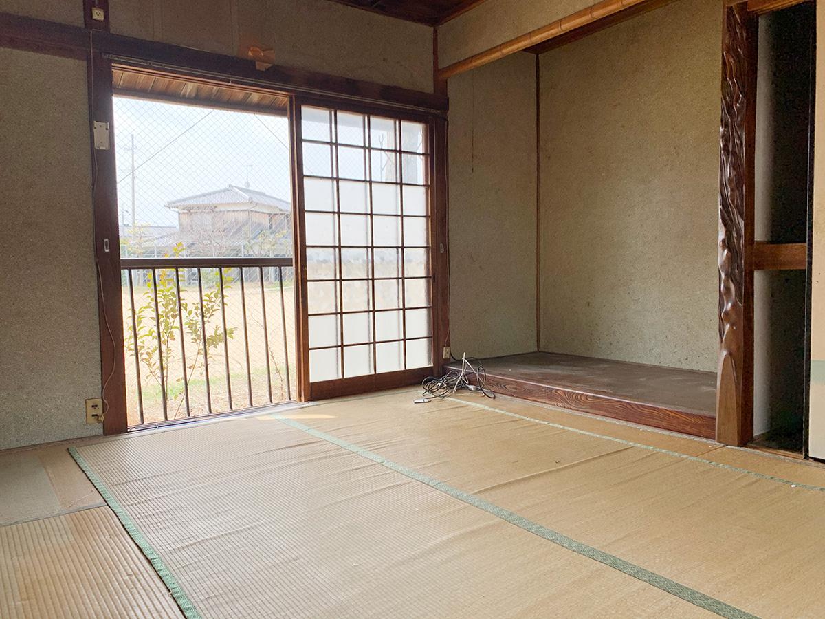 1F和室、明るいです。