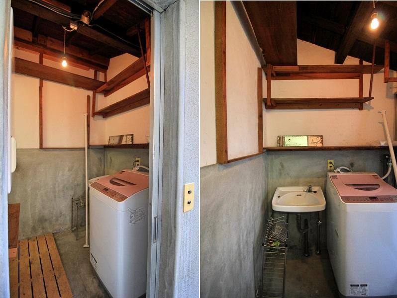 京都市左京区岡崎円勝寺町38-8の賃貸物件/洗濯機は不要であれば相談ください（小ぶりなサイズしか搬入できません。w56cmまで）