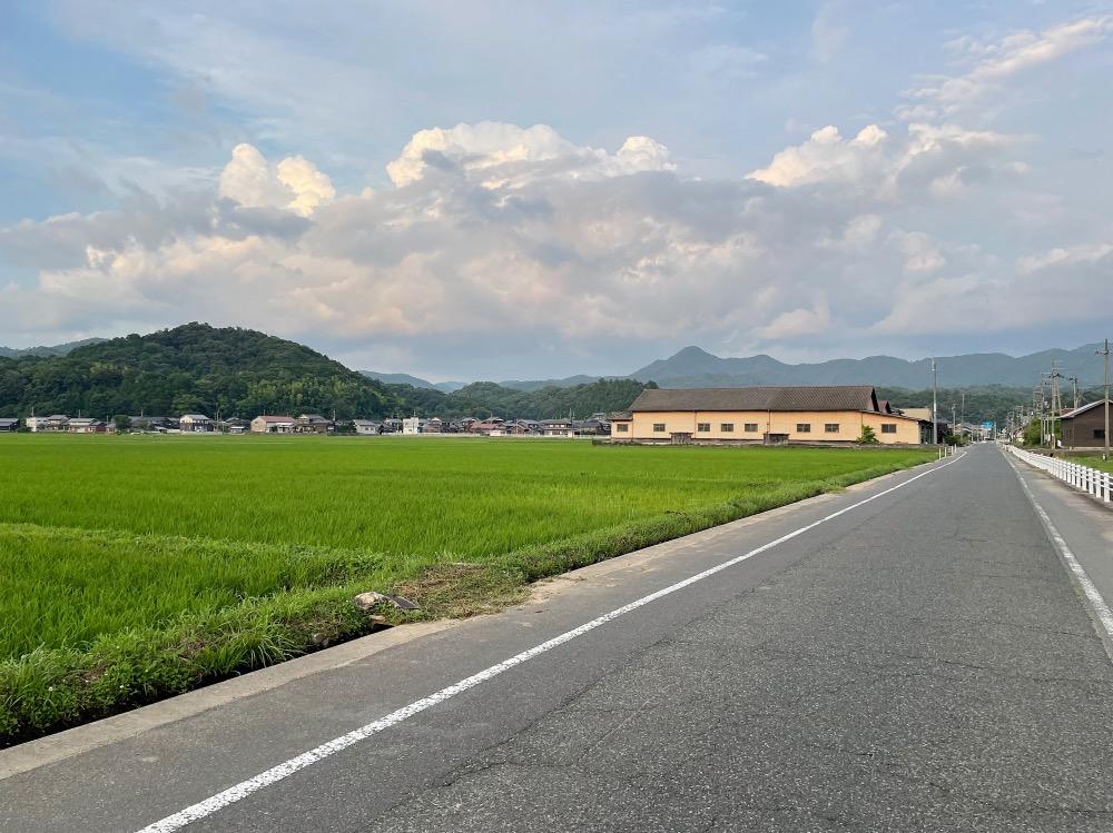 一旦はこのような里山