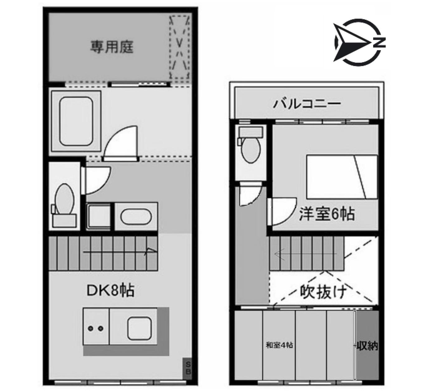 京都市中京区西ノ京中保町57の賃貸物件