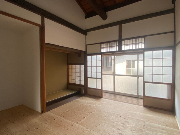2階の北側は和室仕様でこんな感じ
