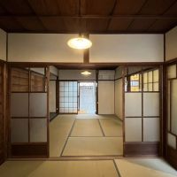京都市北区紫野上野町80の賃貸物件/和室と和室の間にある建具は2枚のみ（写真は前回募集時のもの）