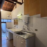 京都市北区紫野上野町80の賃貸物件/キッチン上部は吹抜け（写真は前回募集時のもの）