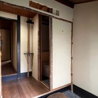 京都市東山区下河原通高台寺門前下河原町の売買物件/玄関横にはお客様用の御手洗