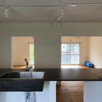 京都市伏見区醍醐上ノ山町21-3の売買物件/カウンターの天板は一部開閉可能