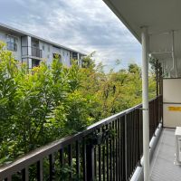 京都市伏見区醍醐上ノ山町21-3の売買物件/2階なので目の前に緑が届きます