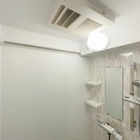 京都市下京区富小路通松原下る本上神明町463の賃貸物件/ランドリーパイプと浴室乾燥機はきっちりと完備。その辺は手を抜かないこの塩梅好きです。