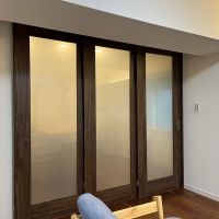 京都市中京区東洞院通二条下ル瓦之町373の賃貸物件/3枚引戸で仕切ることも可能（写真は前回募集時のもの）