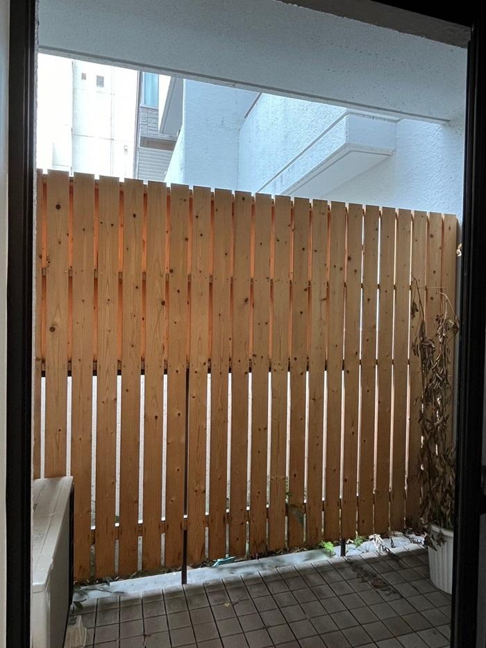 京都市中京区東洞院通二条下ル瓦之町373の賃貸物件/少し奥行きのあるテラス（写真は前回募集時のもの）