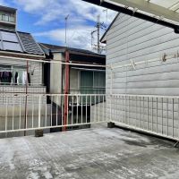 京都市中京区壬生天池町の賃貸物件/バルコニーは4m四方と広めで&rdquo;ちょっと外の空気で一息&rdquo;にぴったりです。