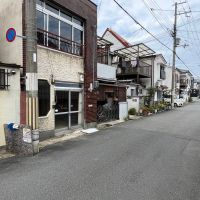 京都市左京区一乗寺木ノ本町の売買物件/周辺は住宅がぎっしりと並ぶ
