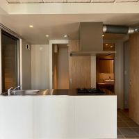京都市下京区新町通五条下ル蛭子町107-3の賃貸物件/203号室｜キッチン真後ろにはパントリー