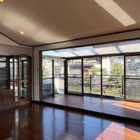 京都市下京区木屋町通四条下る斎藤町の賃貸物件/4階｜左手壁面には造り付けの家具