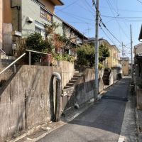 京都市左京区吉田中大路町の売買物件/前面道路の幅員は3mほど