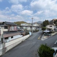京都市左京区岩倉忠在地町10-1の売買物件/北側の風景。前道が広くて良い