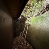 京都市東山区今熊野日吉町191-344の売買物件/北面崖はこのような感じで迫ってきています