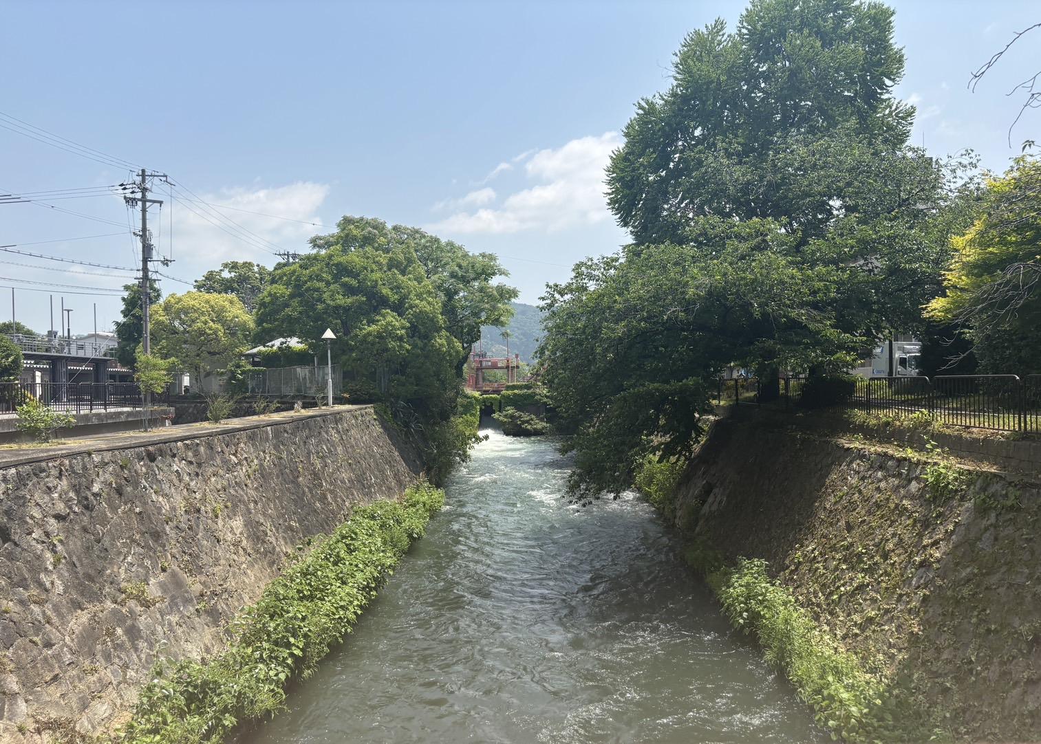 京都市左京区聖護院蓮華蔵町の賃貸物件/疎水の流れや水辺の風景がすぐそばにあるだけで、なんだか癒されます