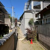 京都市伏見区両替町12丁目229-7の売買物件/こちら側は未舗装