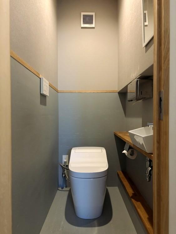 京都市下京区朱雀宝蔵町27-2の賃貸物件/トイレは綺麗