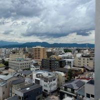 京都市中京区烏丸通竹屋町下る少将井町229-2の賃貸物件/写真中央、よくよく目を凝らせば左大文字が望めます。