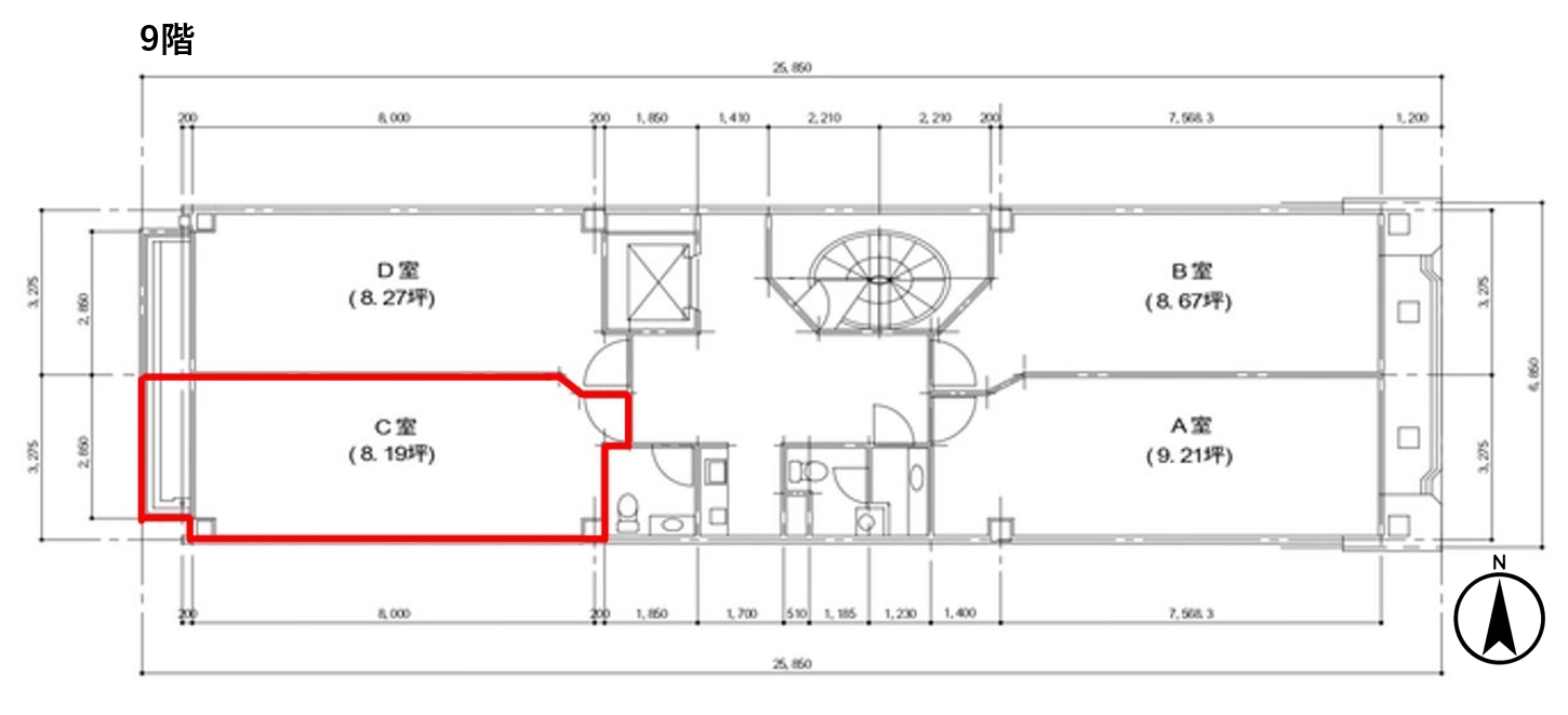 京都市中京区烏丸通竹屋町下る少将井町229-2の賃貸物件