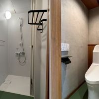 京都市左京区聖護院円頓美町47-5の売買物件/バスタブはなく、脱衣場とシャワーブースのみのスタイル