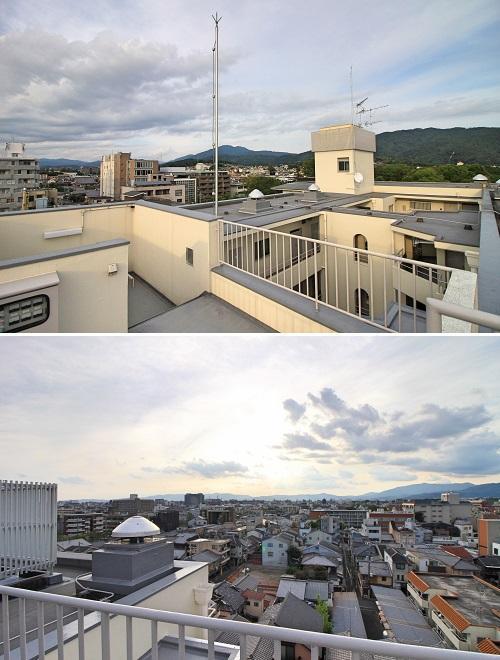 京都市左京区聖護院円頓美町47-5の売買物件/屋上の少し高いところや背伸びをすればこの風景